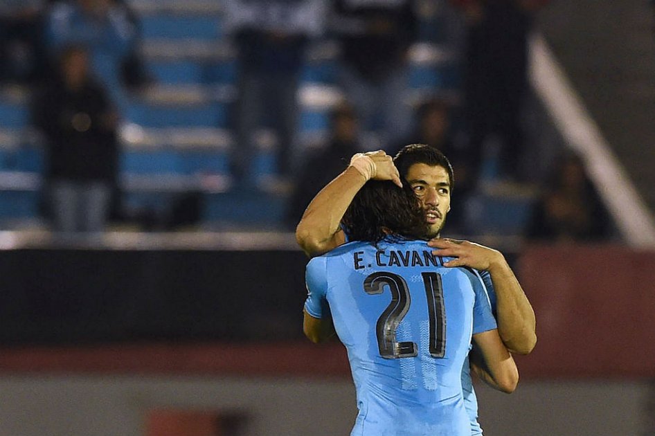 Cavani-Suárez, una dupla letal que llegó a los 100 goles con Uruguay