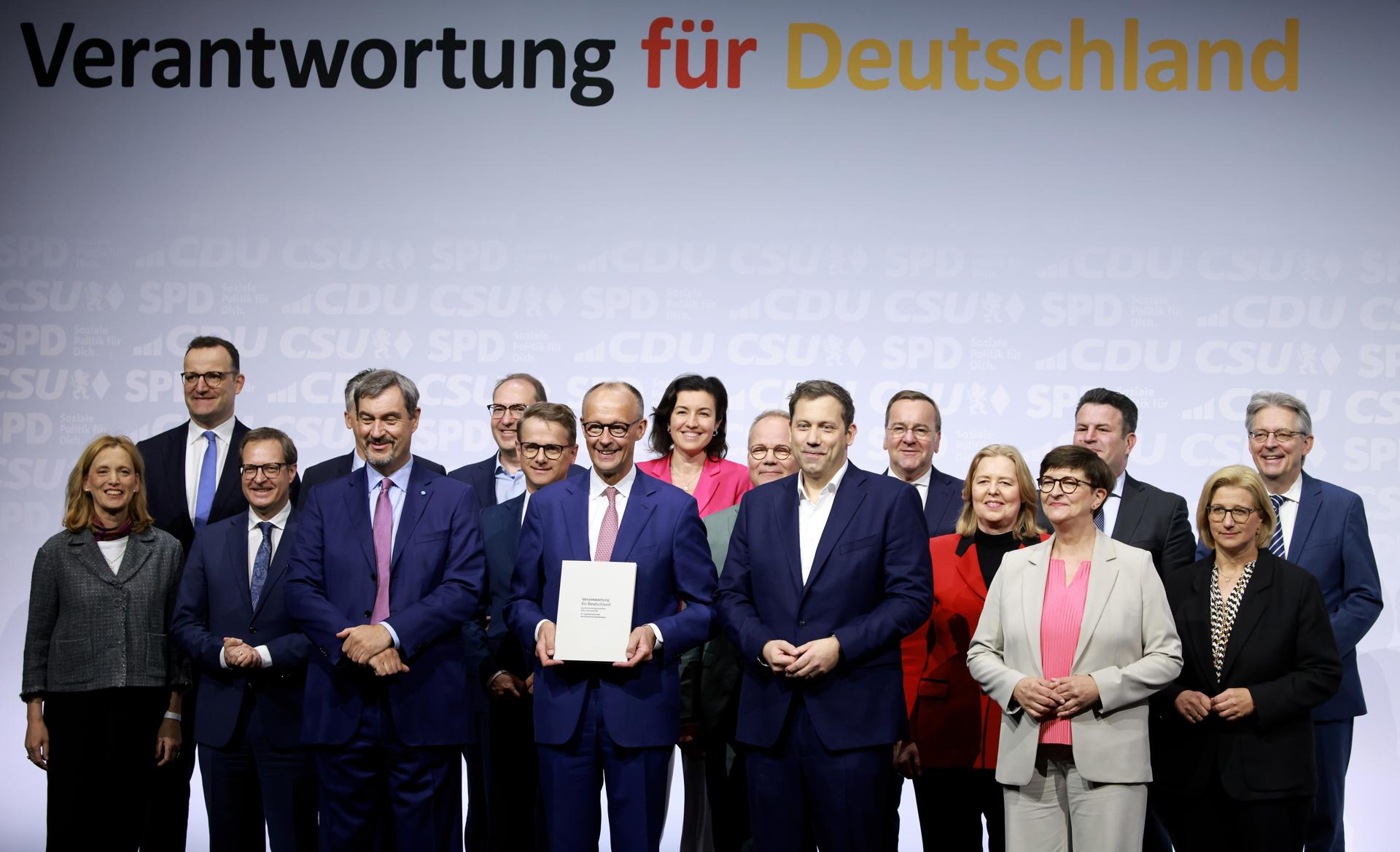 Firmada la coalición para dar inicio a un nuevo gobierno en Alemania