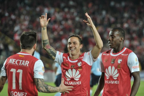 Santa Fe derrotó 1-0 a Patriotas en el estadio El Campín