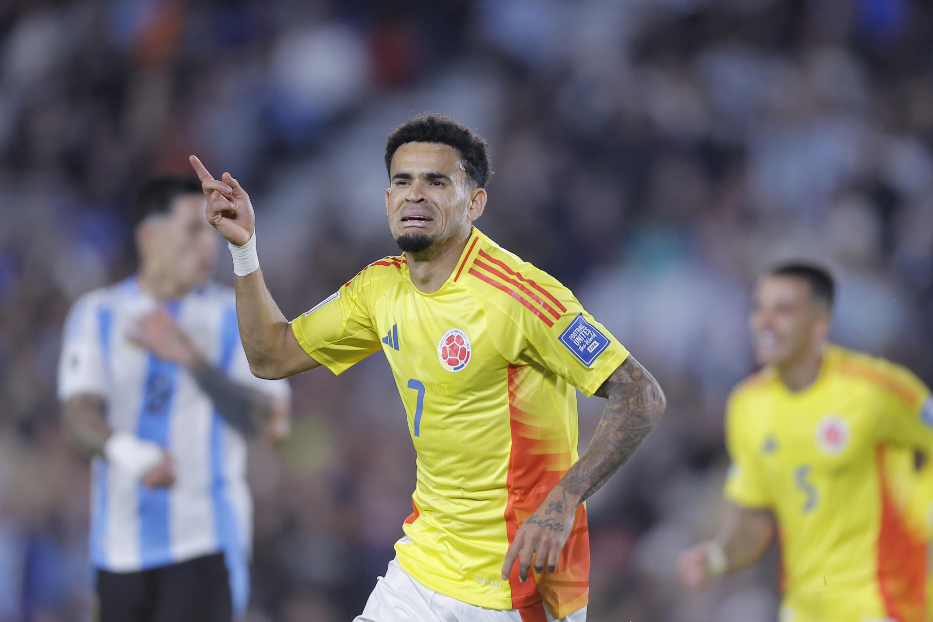 Luis Díaz, impresionante: reviva en video su golazo a Argentina en el Monumental
