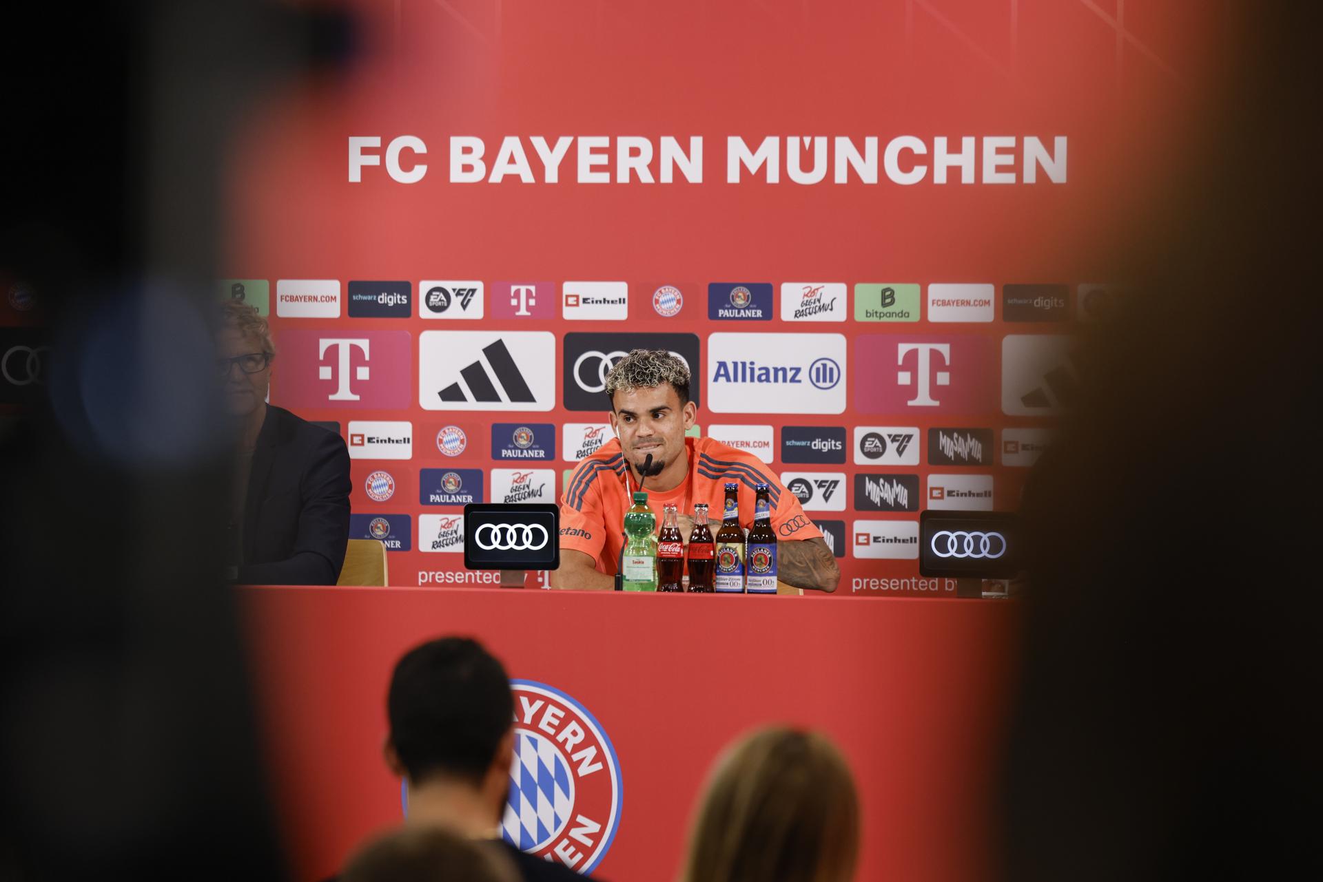 Luis Díaz: “Vengo a demostrar porque me querían en Bayern Múnich”