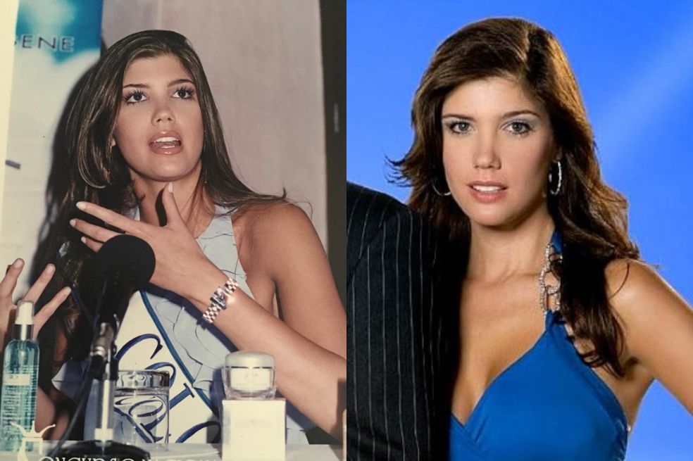 La actriz y modelo Andrea Noceti sorprendió a sus fanáticos anunciando su segundo embarazo, de gemelos, a sus 44 años.
