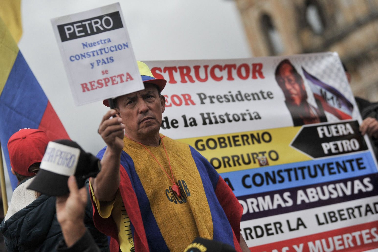 Masiva y de manera pacífica: así transcurrieron las marchas en Bogotá