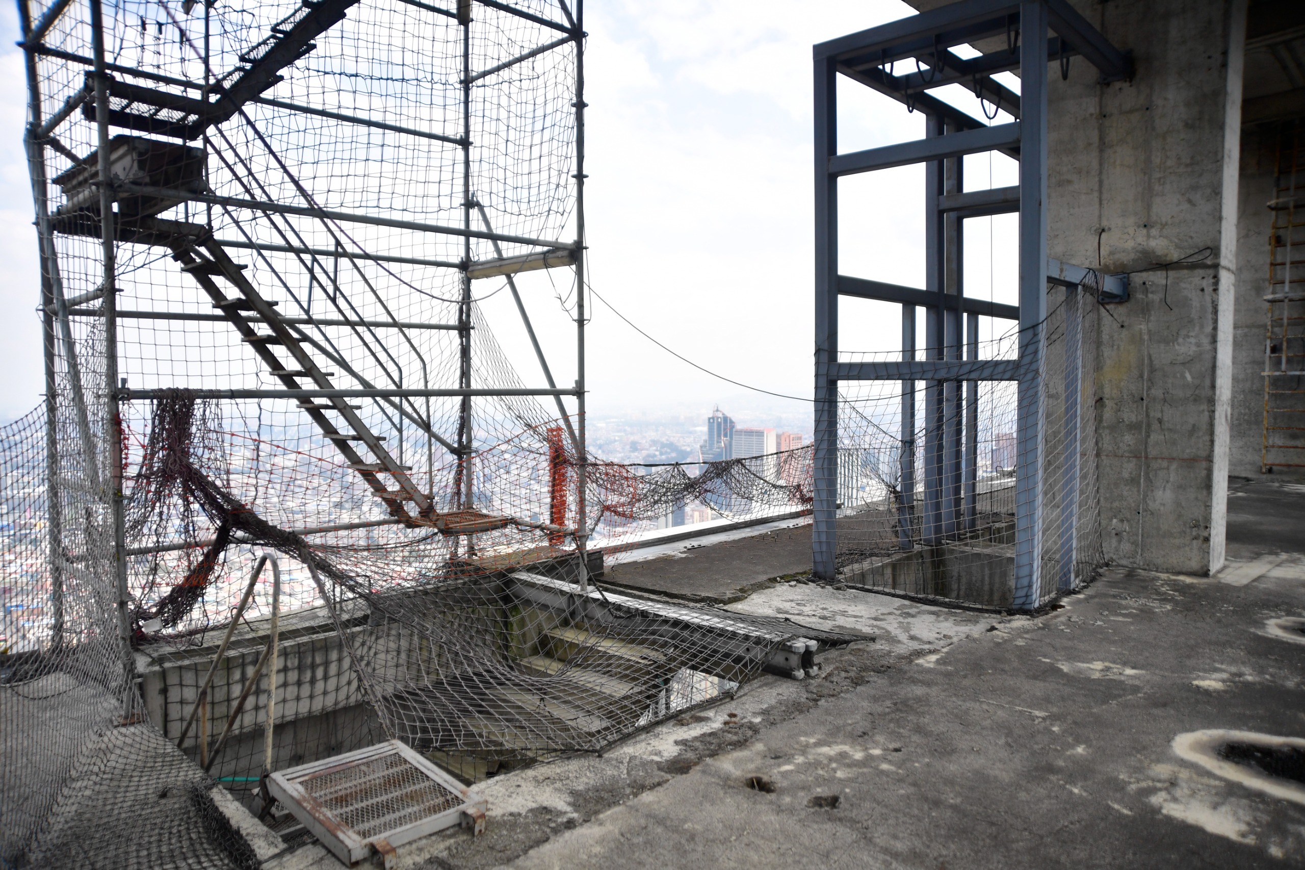 Parte más elevada de la torre sur del complejo Bacatá.
