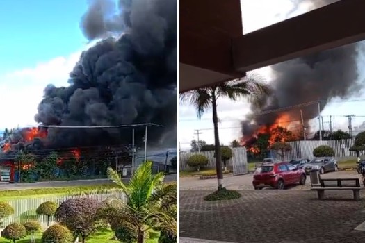 Reportan incendio estructural en empresa de químicos en Cota, esto se sabe