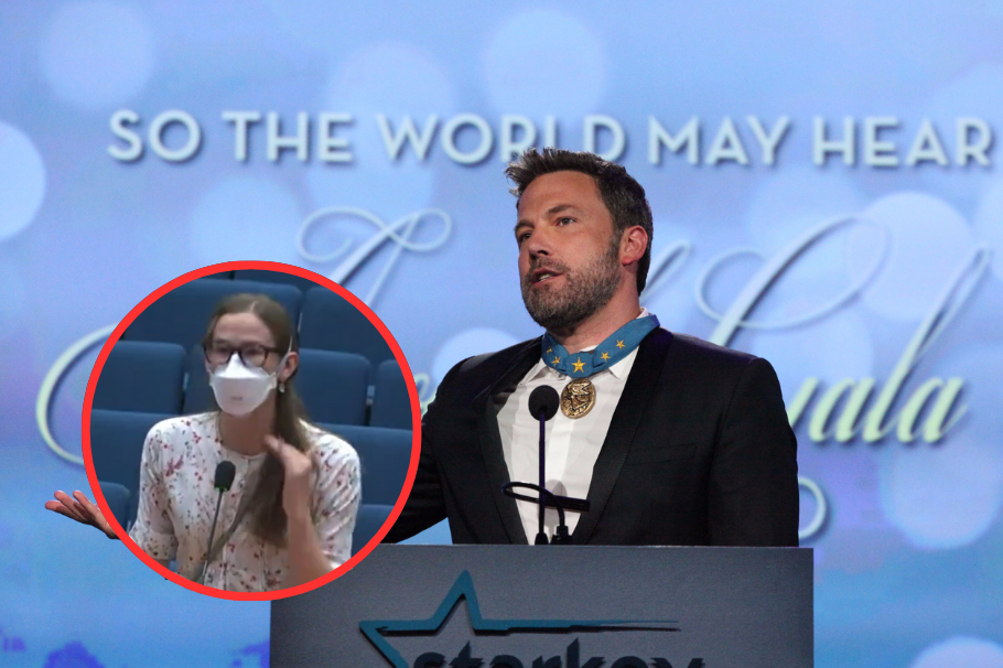La enfermedad que lleva a Violet, hija de Ben Affleck, a usar tapabocas desde 2019