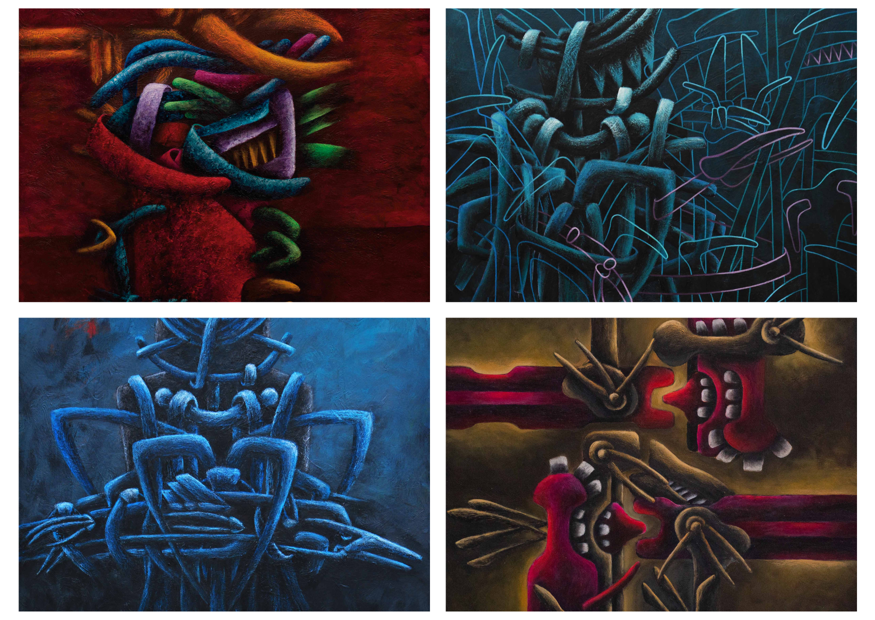 Pintura de evocación ancestral