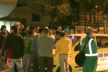 Taxista evitó el secuestro de dos comerciantes
