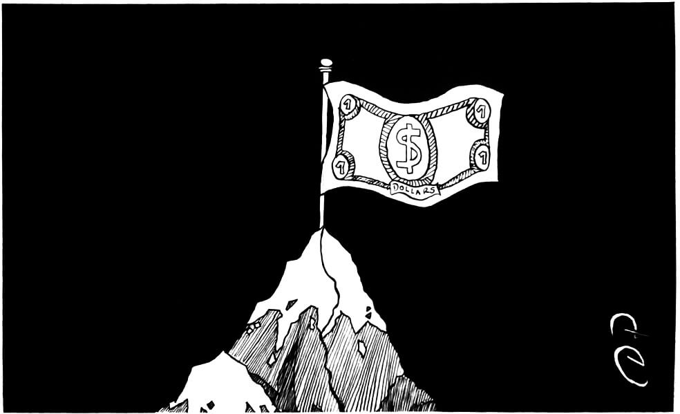 Dólar en el pico más lato / Daniela Nathali Perilla García