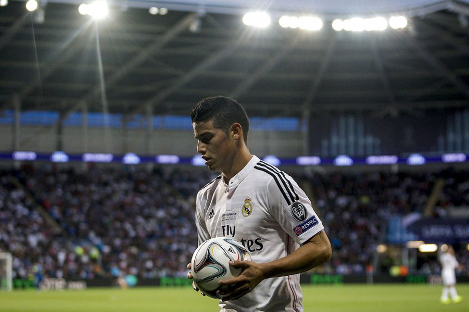 Con la duda James-Di María, Real Madrid debuta en el Bernabéu frente al Atlético