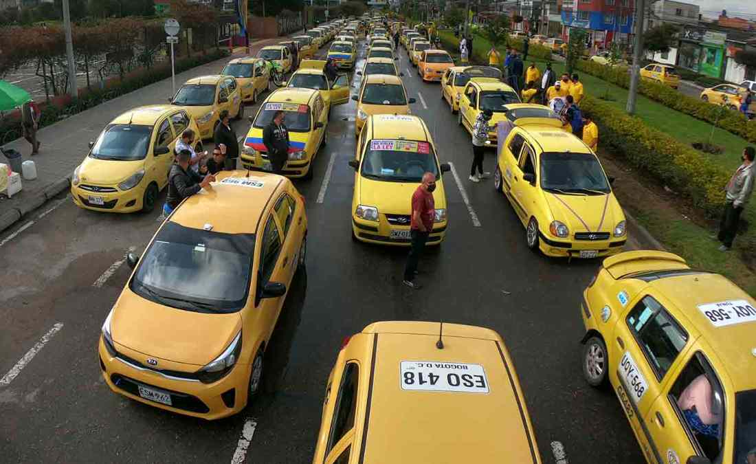 Paro de taxistas 22 de noviembre: puntos de manifestación y horarios