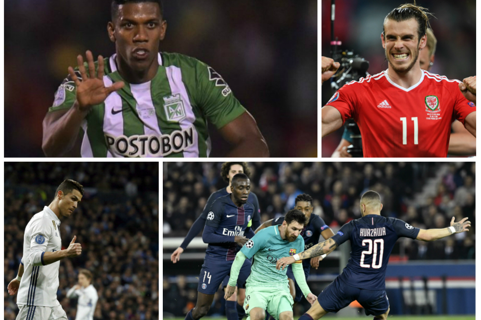 Orlando Berrío, segundo futbolista más rápido del mundo