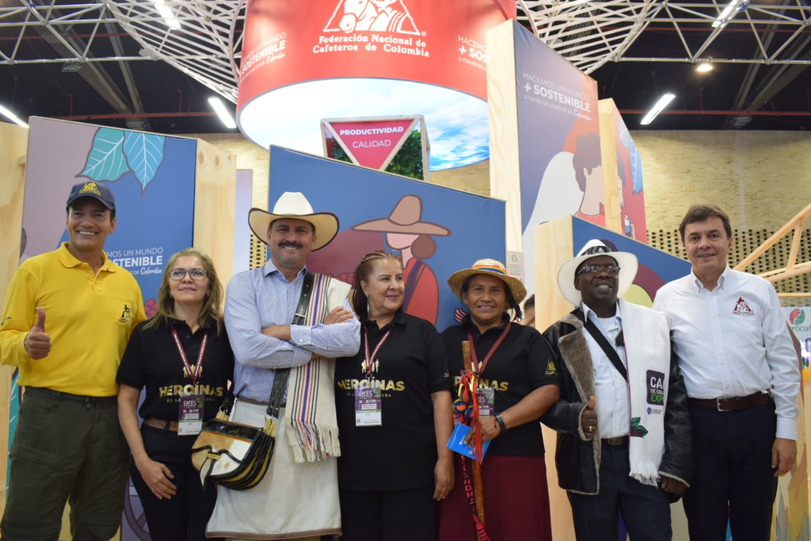 Cafés de Colombia Expo con tributo a las mujeres cafeteras