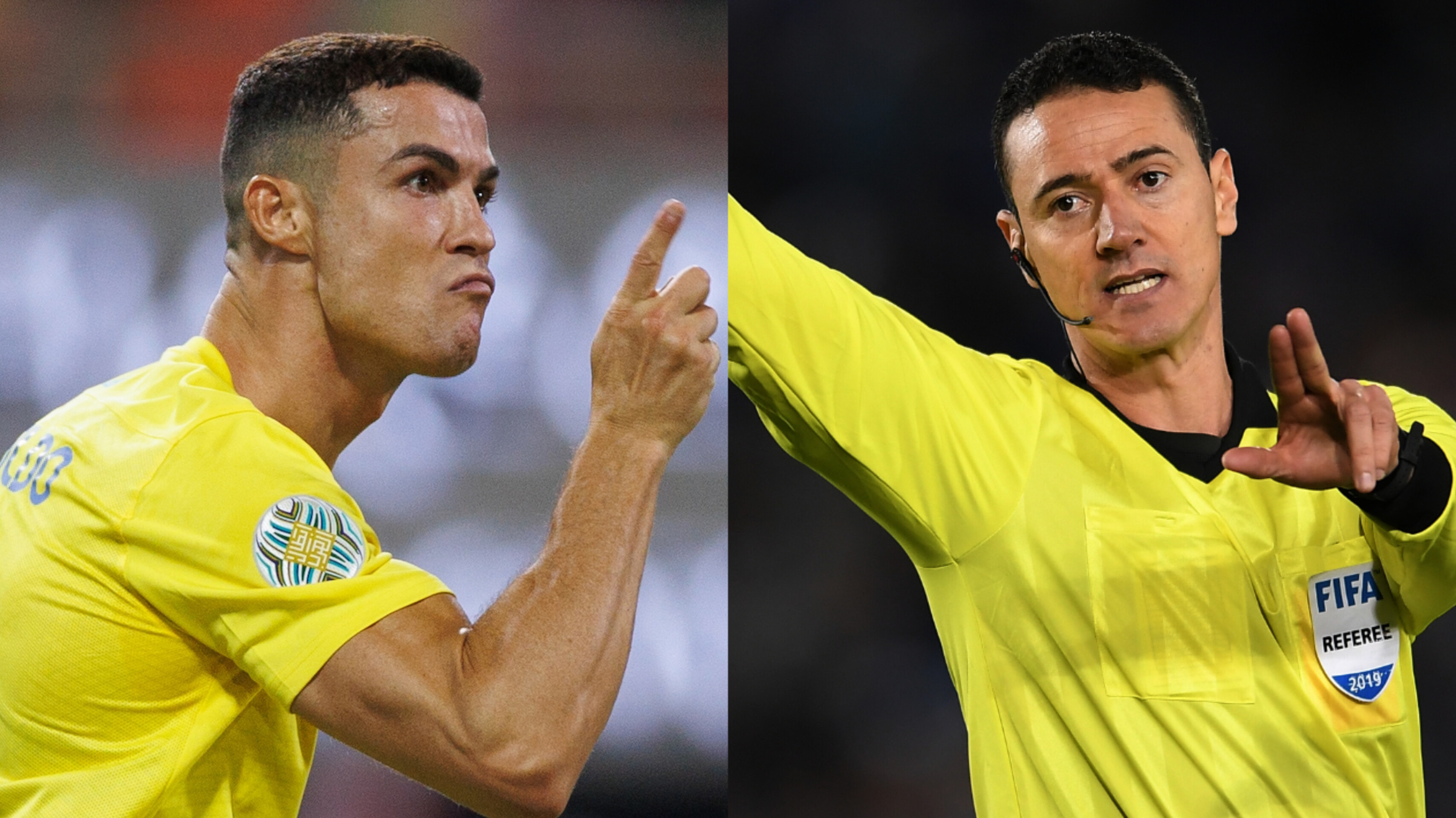 ¿Fue gol? La bronca de Cristiano Ronaldo con Wilmar Roldán en Arabia Saudita: video