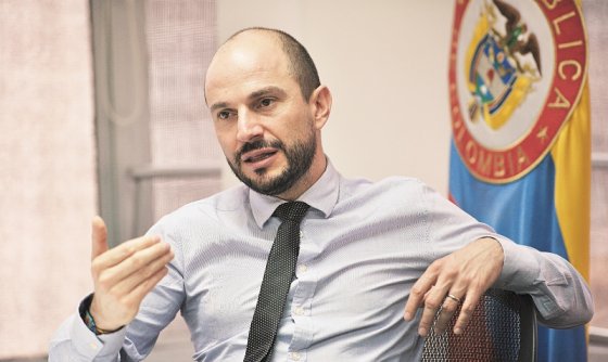 Joshua Mitrotti Ventura, director de la Agencia Colombiana para la Reintegración.  / / Luis Ángel - El Espectador