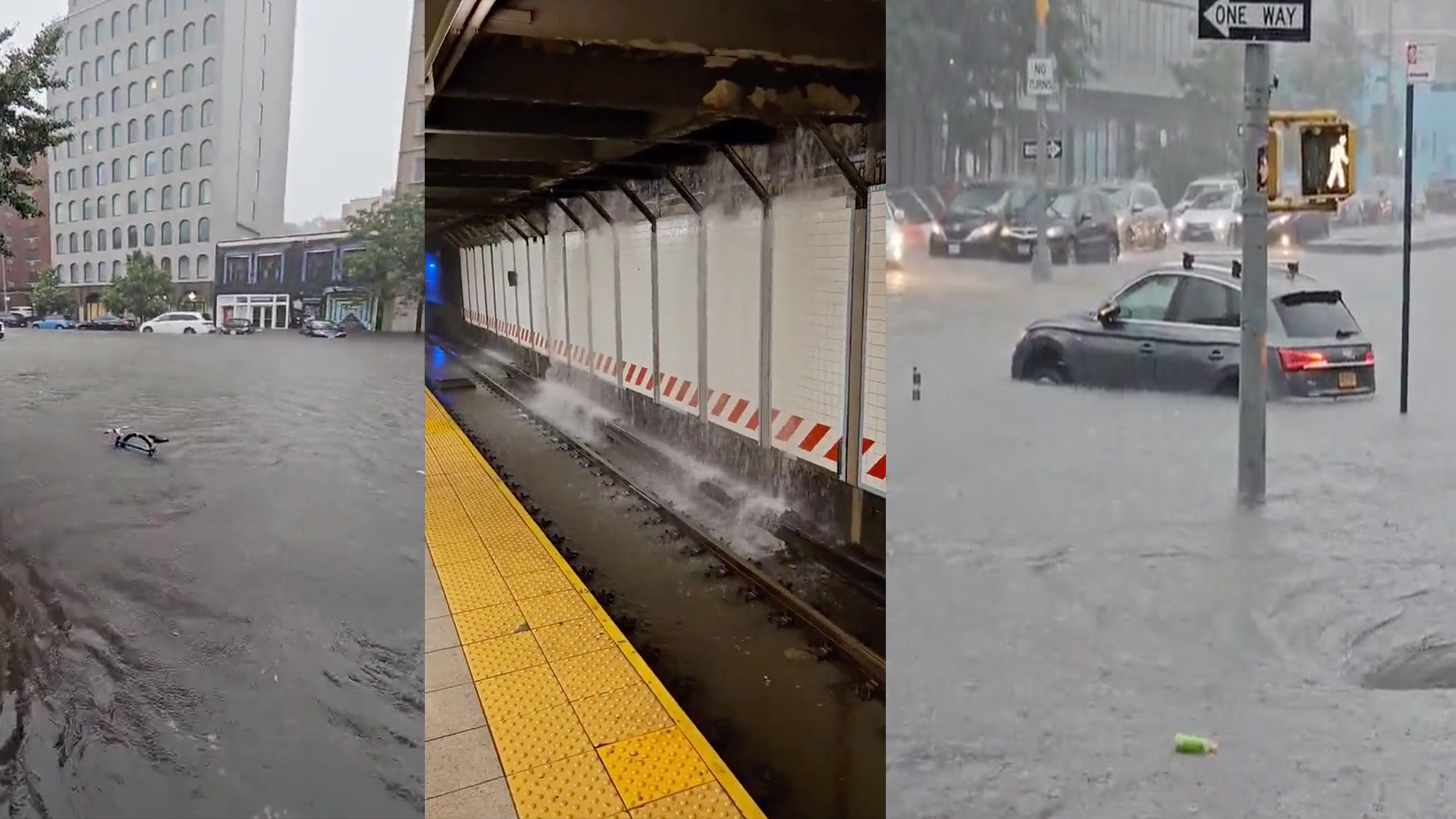Nueva York se declaró en estado de emergencia por inundaciones
