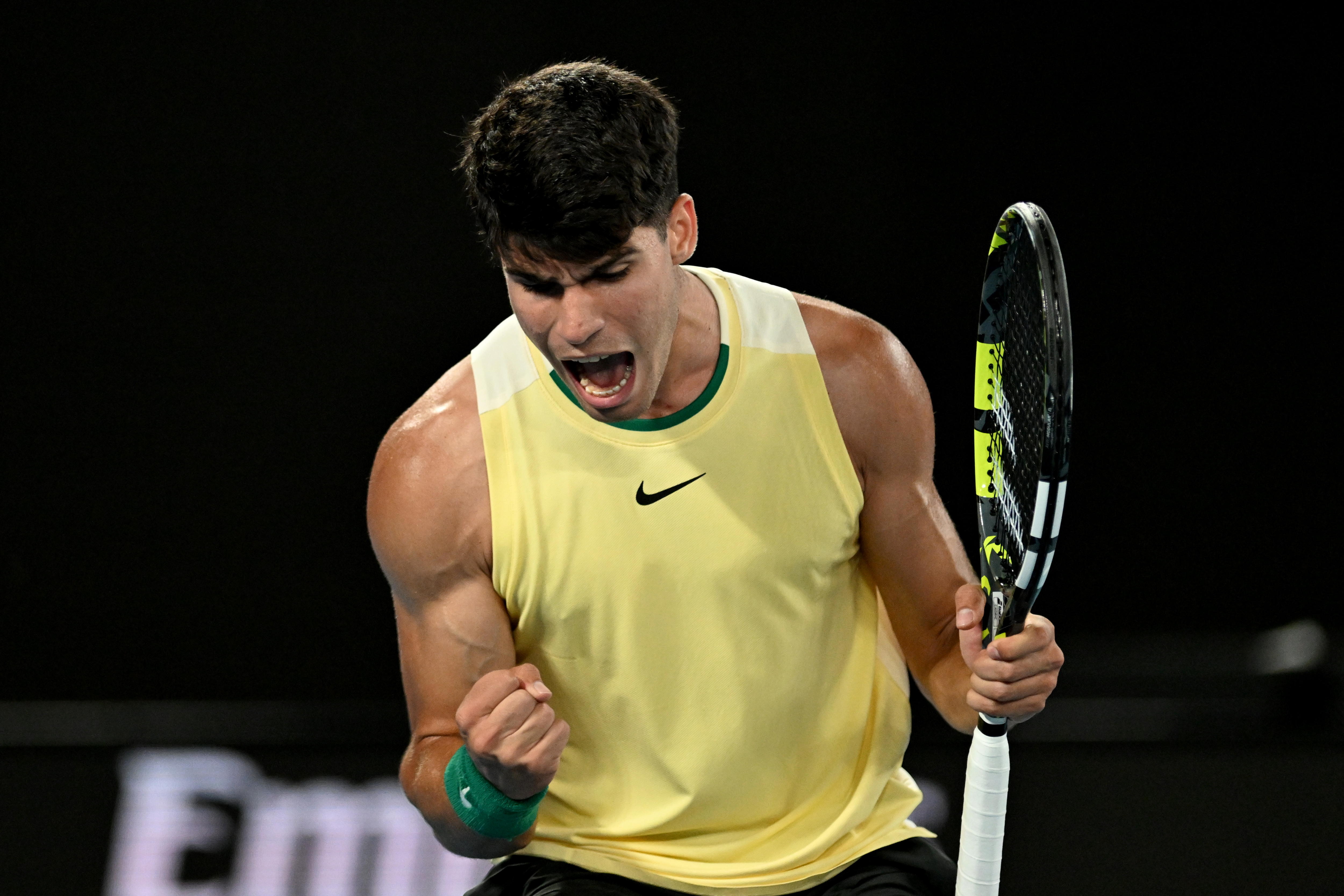 Abierto de Australia: Carlos Alcaraz avanza sin ningún problema a la segunda ronda