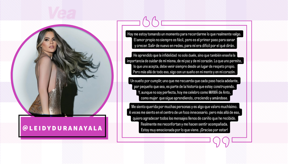 Novio de Ornella Sierra envuelto en rumores de supuesta infidelidad a su expareja