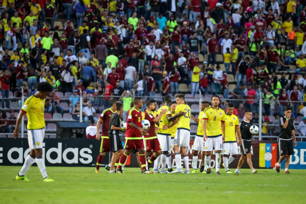 Hallan explosivos cerca del estadio donde Colombia jugó con Venezuela