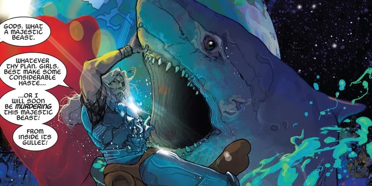 Está por ver si los Starsharks tendrán un papel de peso en la trama de Love and Thunder o tan sólo serán un recurso de fondo para las aventuras del Asgardiano. Pero su confirmación por parte del director significa que Marvel ya está plantando las semillas de sus últimas adquisiciones, posiblemente de cara a su incorporación a la denominada Fase 5 del UCM.
