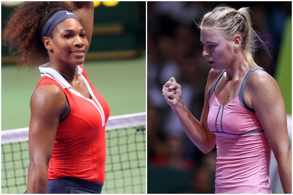 Serena Williams y Maria Sharapova, la final del Masters Femenino