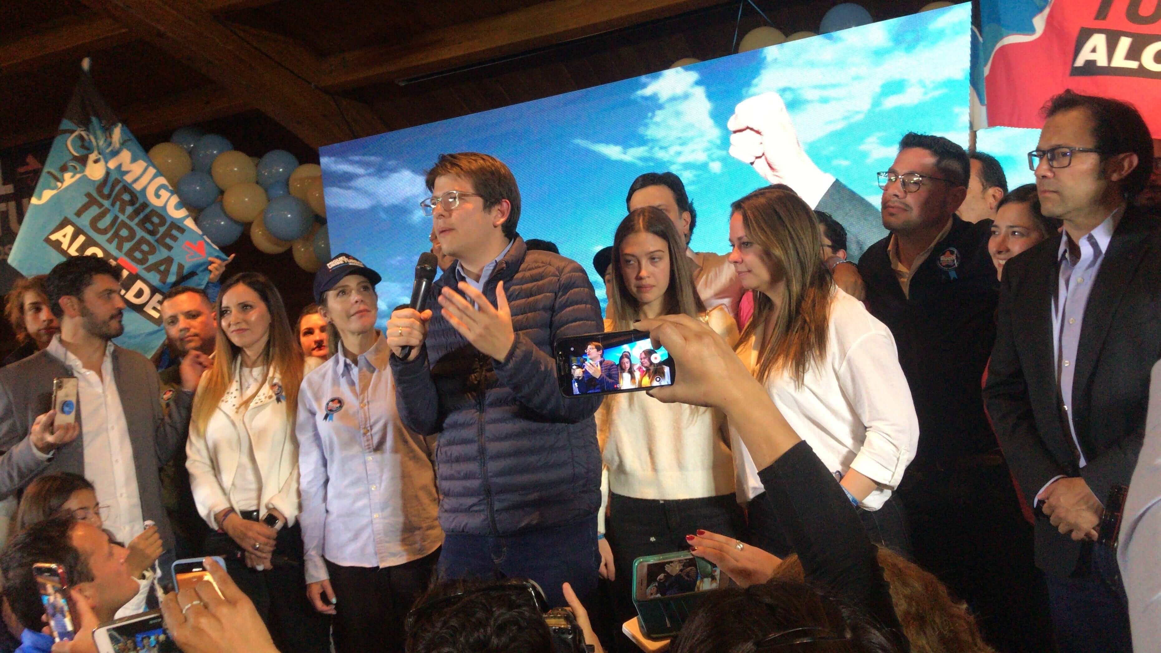 Miguel Uribe Turbay, con maquinaria pero sin votos
