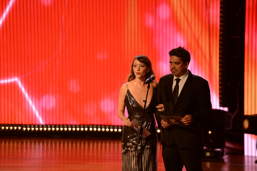 Angelique Blandón y Diego Ramírez