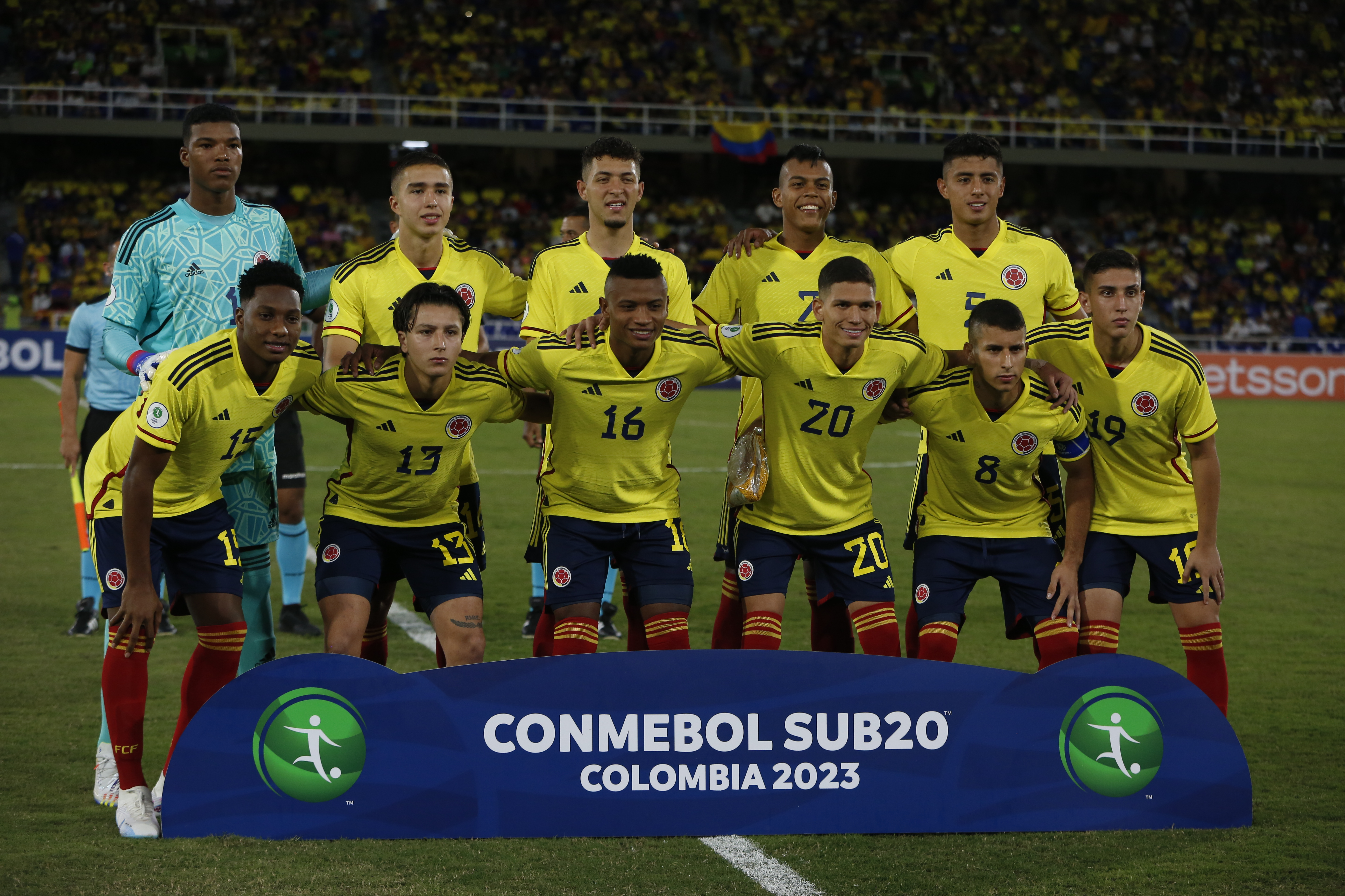 Colombia vs. Brasil, hoy en el Sudamericano Sub 20: por dónde verlo y a qué hora