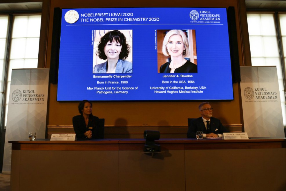 Nobel de Química por inventar las tijeras genéticas