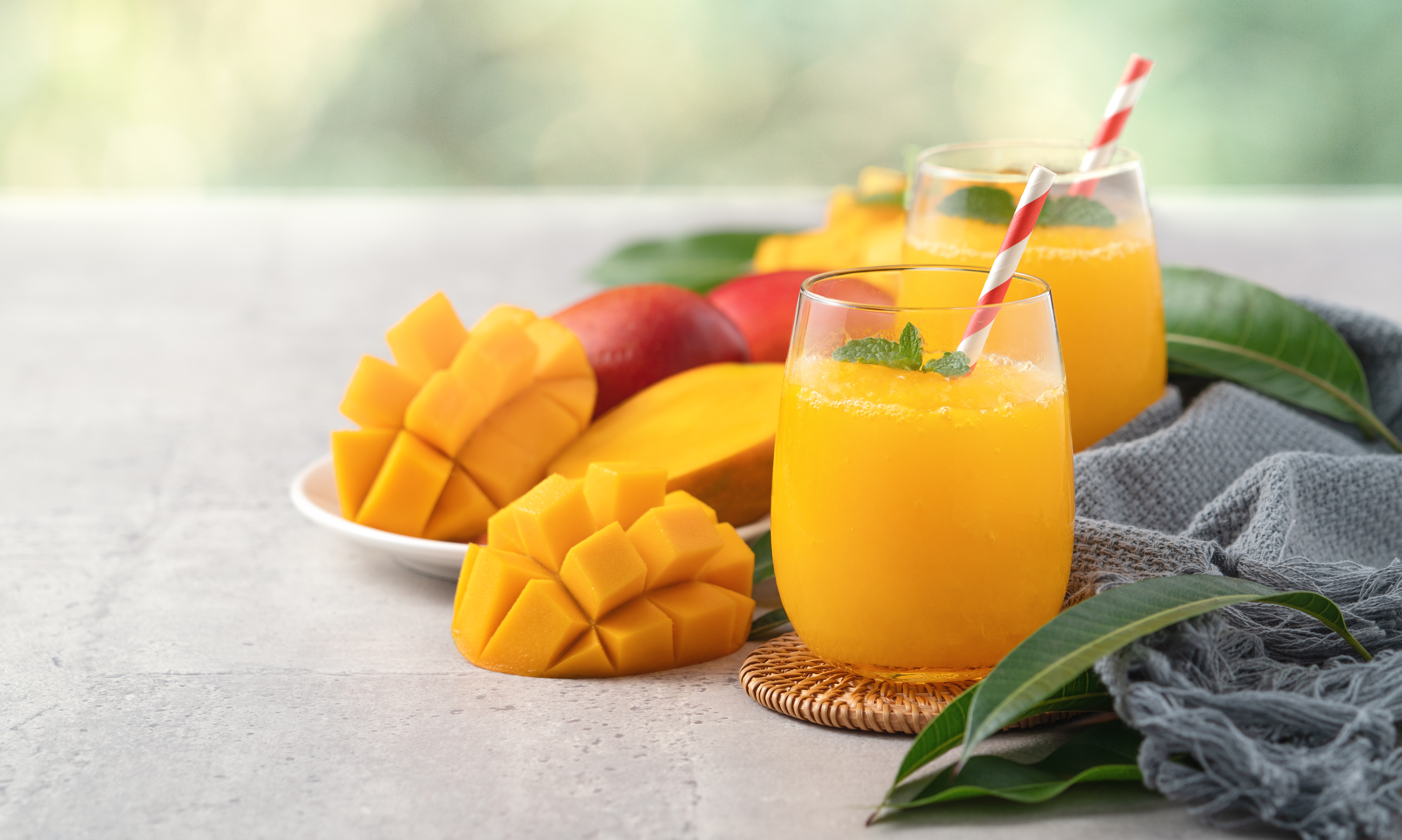 Paso a paso para preparar una buena limonada de mango