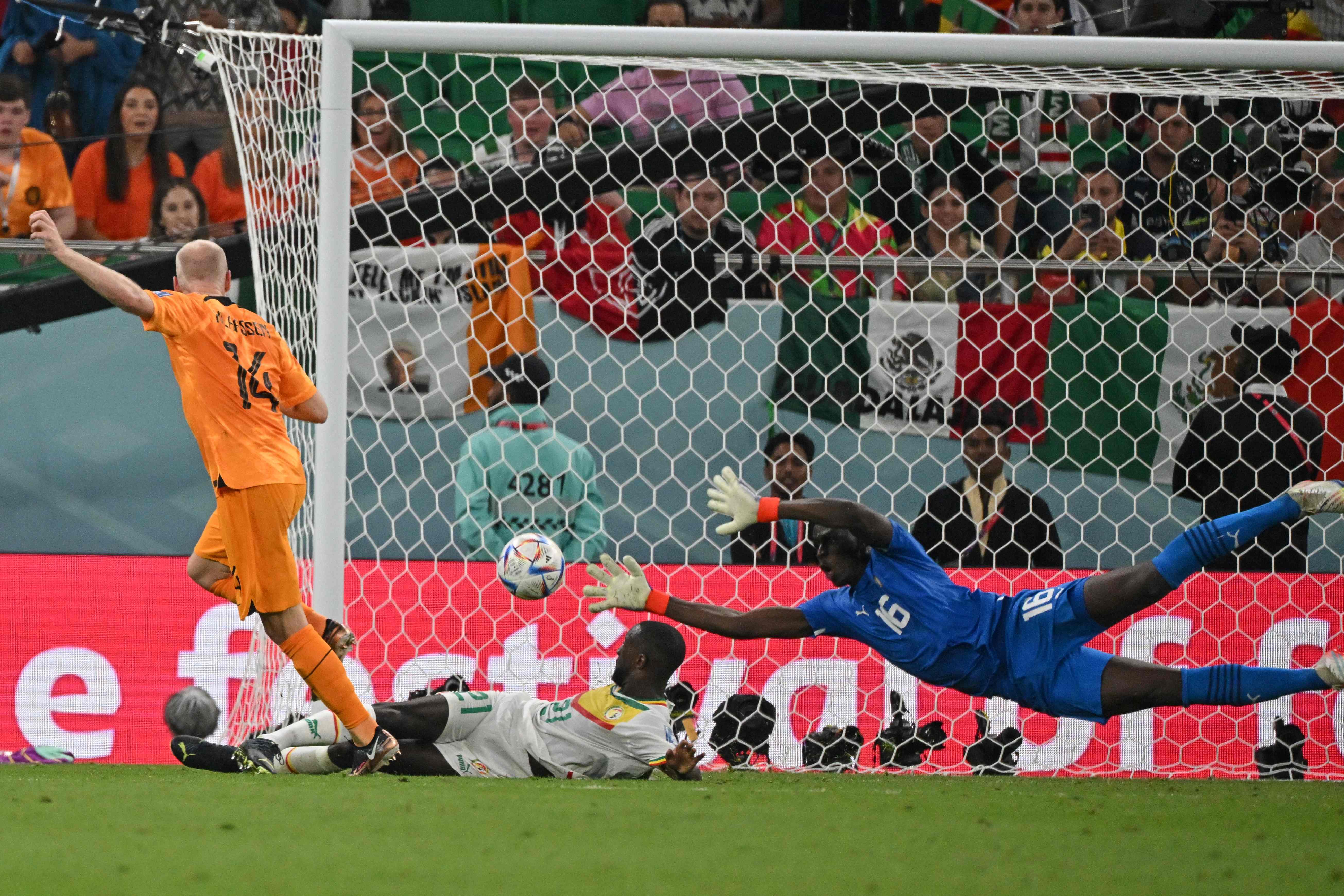 Así fue la agónica victoria de Países Bajos frente a Senegal 2 – 0