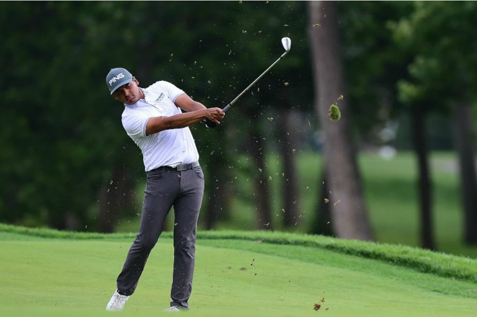 Juan Sebastián Muñoz sigue líder del The Greenbrier Classic tras la segunda ronda