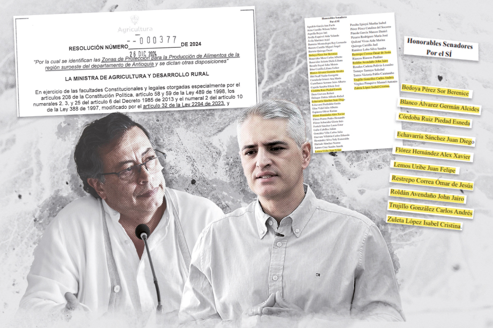 Detrás de nuevo choque entre Petro y Rendón están los votos de 10 senadores paisas