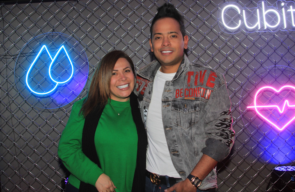 Tita Contreras y Orlando Liñán