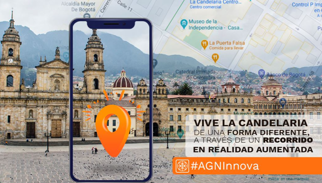 Archivo General de la Nación cuenta con app de realidad aumentada para conocer Bogotá