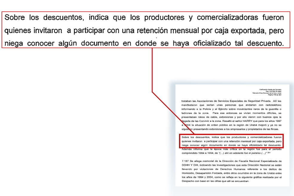 El 6 de septiembre quedó cerrado el plazo para que terceros que participaron en el conflicto se sometieran a laJurisdicción Especial para la Paz (JEP). Sin embargo, dejó abierta una ventana de entrada: si les notifican que hay un proceso en la justicia ordinaria en su contra, cuentan con tres meses para pedir su inclusión en la justicia transicional. En el referido evento realizado en el Gun Club le preguntaron a María José Viana qué les recomendaba a los empresarios que todavía están en la mira de la justicia y respondió: “Considero que si la persona va a la JEP tiene más garantías, tiene más beneficios, desde mi punto de vista es lo más aconsejable”.