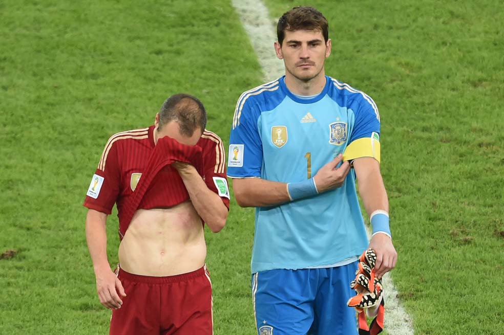 La tristeza de Iker Casillas