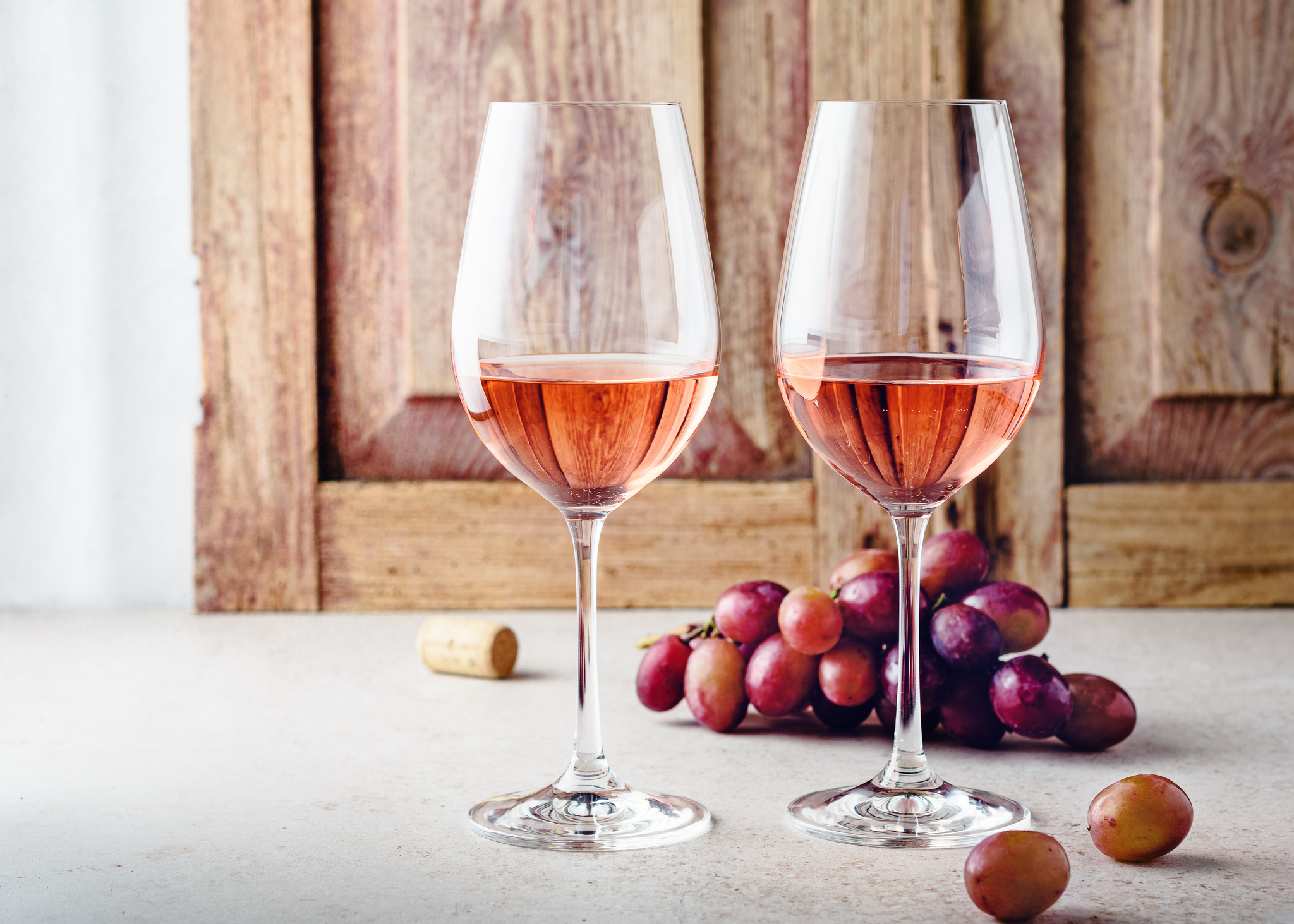 Vino rosado