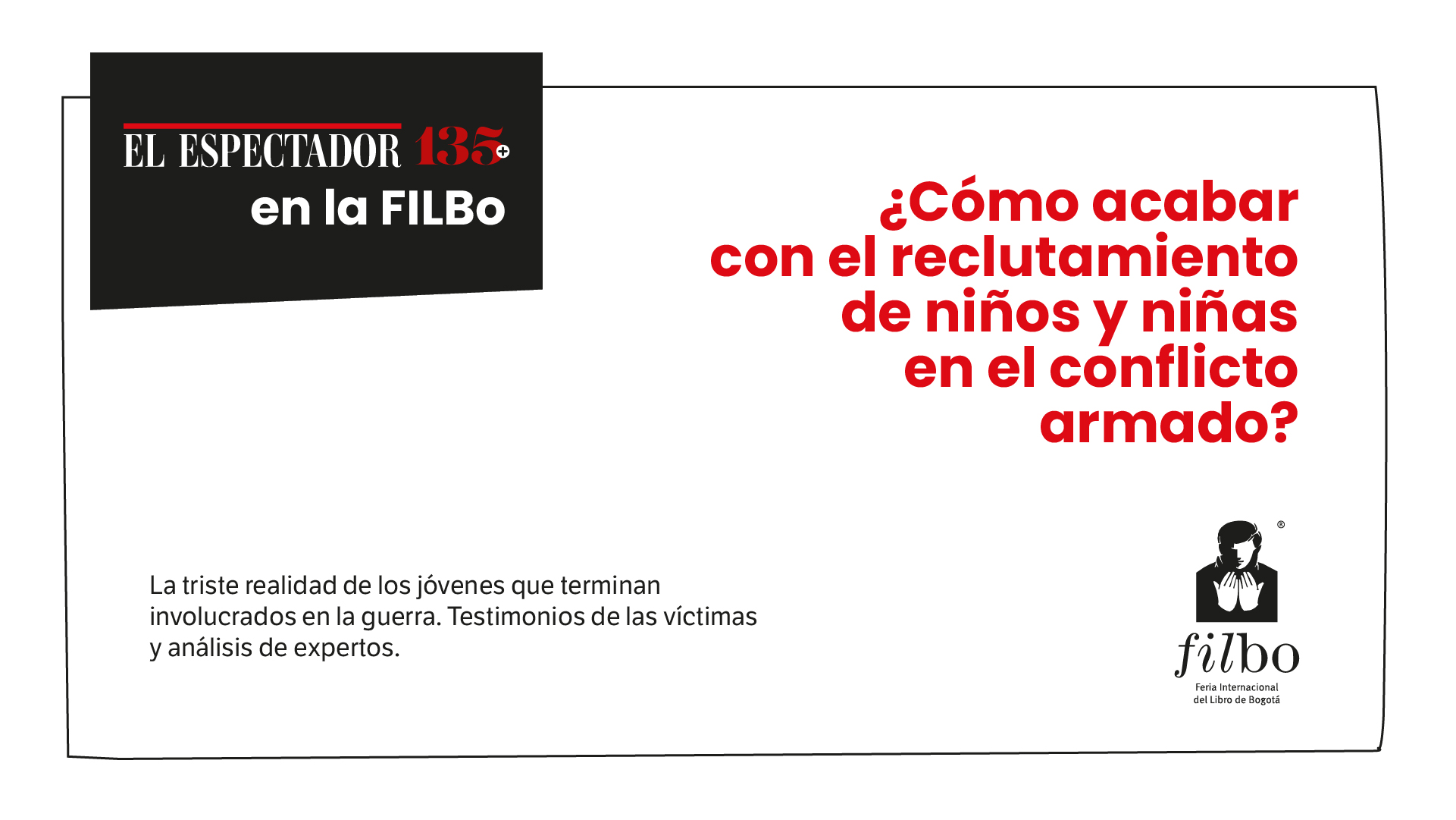 ¿Cómo acabar con el reclutamiento de niños y niñas en el conflicto?