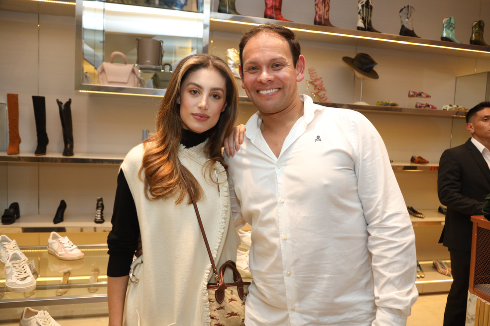 Helena Fadul y Javier Barriga
