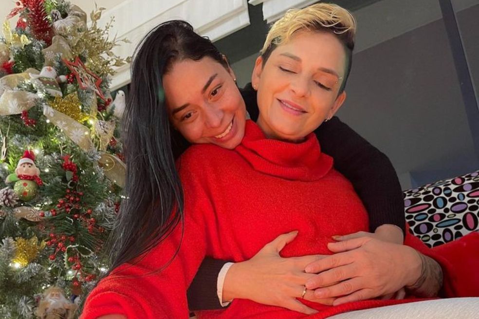 Foto: Camila Chaín lució por primera vez su hermosa barriguita de embarazada