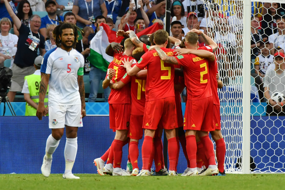 Panamá perdió 3-0 ante Bélgica en su estreno en una Copa del Mundo