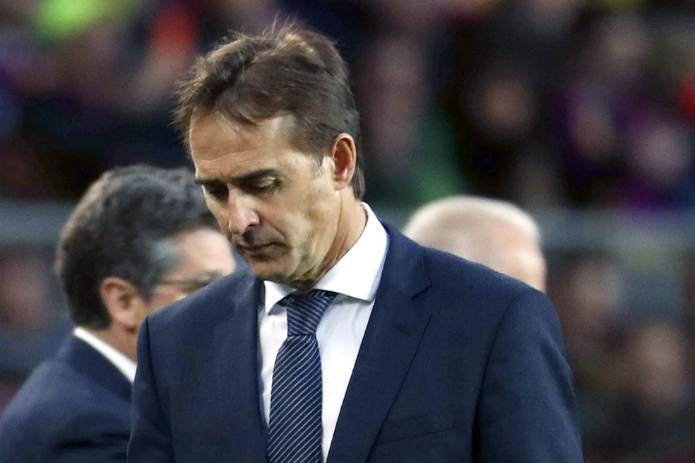 Julen Lopetegui dejó de ser el entrenador del Real Madrid
