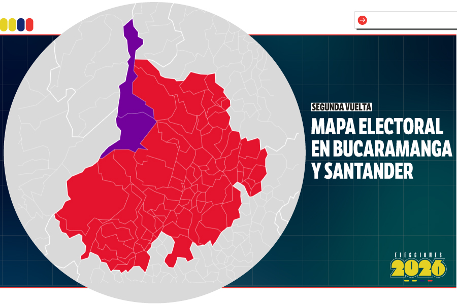 Bucaramanga y Santander: así votaron en la segunda vuelta presidencial
