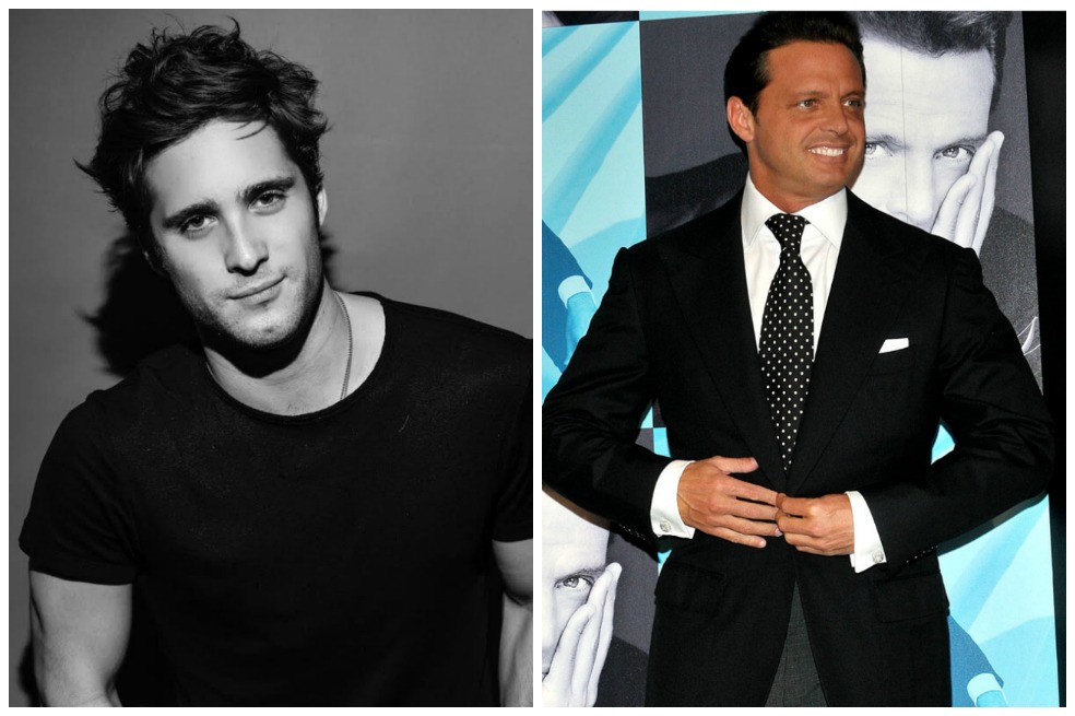Diego Boneta y Luis Miguel.
