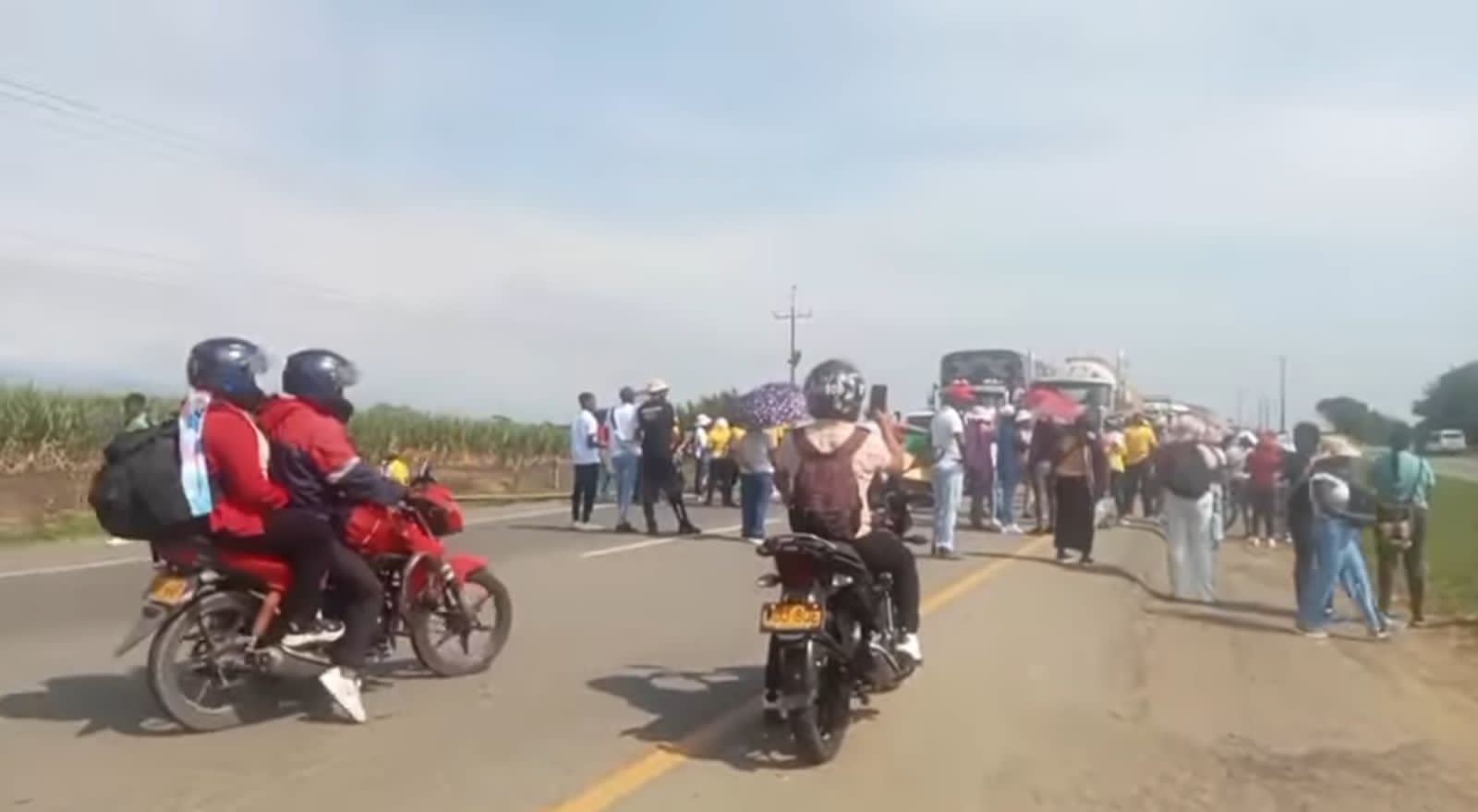 Se levantó el bloqueo de la vía Panamericana: estos son los acuerdos a los que se llegó