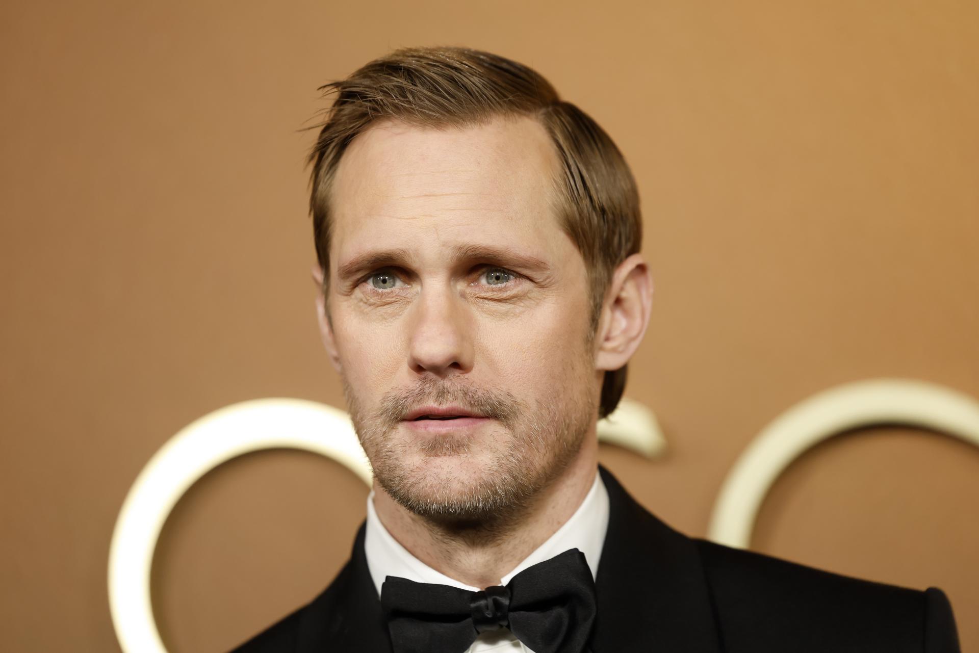LOS ANGELES (United States), 17/11/2025.- Swedish actor Alexander Skarsgard attends the Academy of Motion Picture Arts and Sciences 16th Governors Awards in Los Angeles, California, USA, 16 November 2025. EFE/EPA/CAROLINE BREHMAN