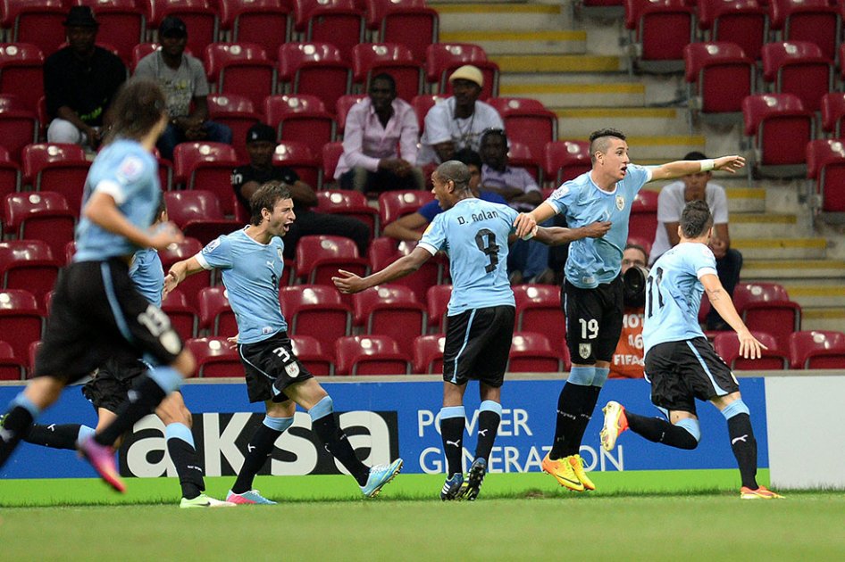 Uruguay ganó y avanzó a cuartos de final del Mundial Sub-20