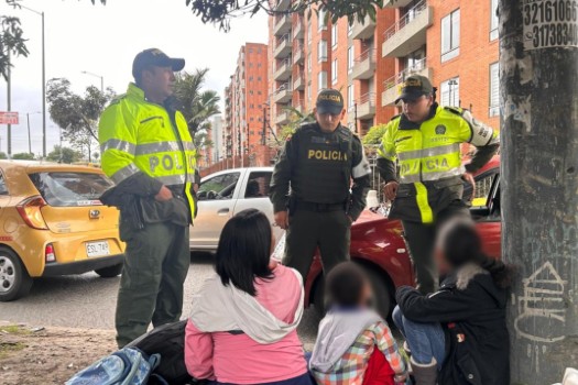 93 niños han sido rescatados de condiciones de mendicidad durante este año en Bogotá