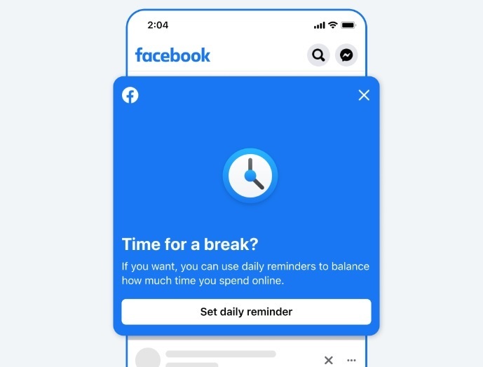 A Facebook e Instagram llegan nuevos controles de gestión del tiempo y privacidad